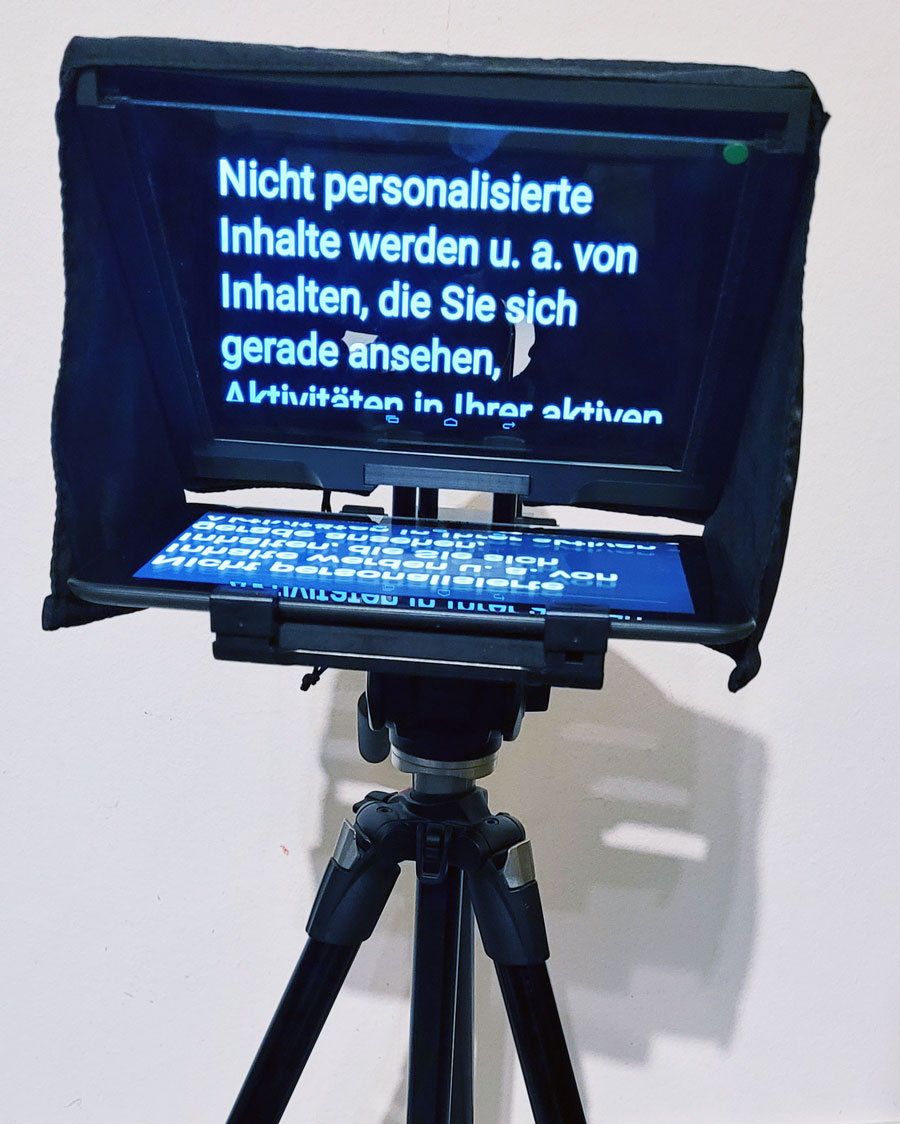 Datavideo TP-300 Teleprompter mieten - Galfe Medienproduktion